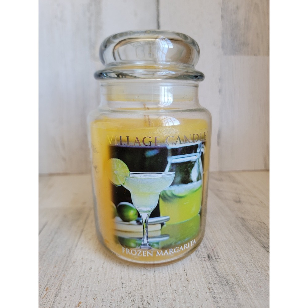Yankee candle frozen margarita 26 fl oz NEW wick jar Xmas alcohol